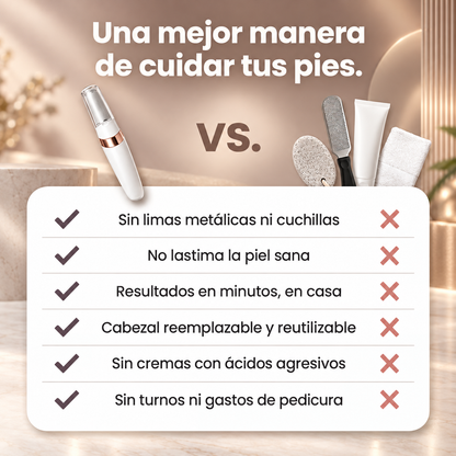 Removedor de callos eléctrico LuvePro
